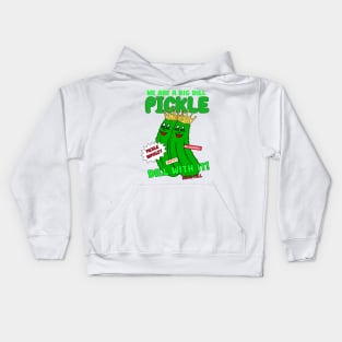 DILL Pickle Royalty Kids Hoodie